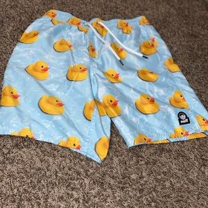 Rubber Ducky Swim Trunks Men
